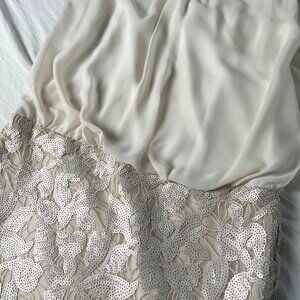 Creamy Cocktail Dress by Aidan